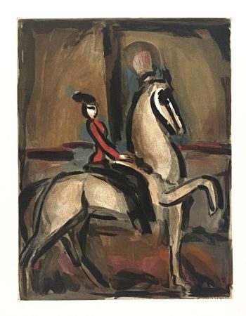 Aquatinta Rouault - Cirque – Amazone