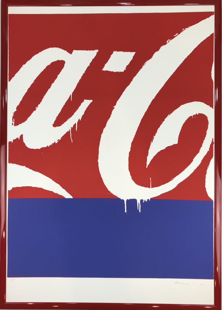 Siebdruck Schifano - Coca - Cola