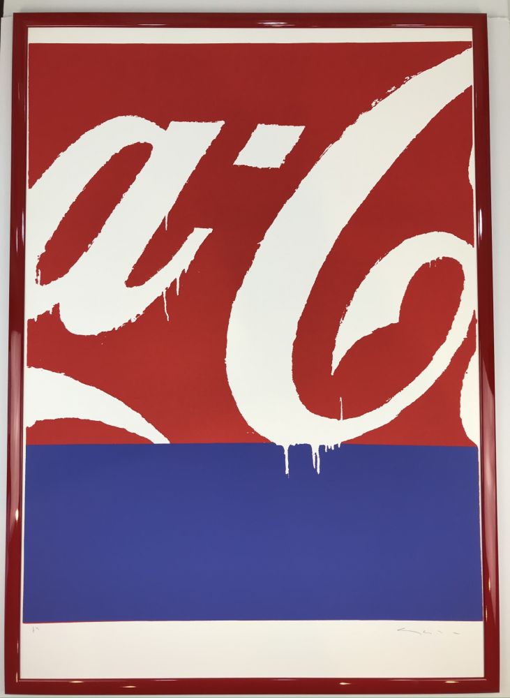 Siebdruck Schifano - Coca cola