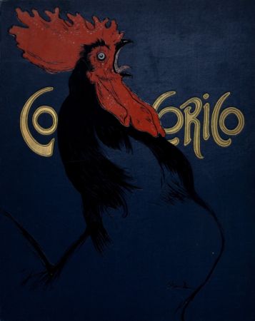 Lithographie Steinlen - Cocorico (cover)
