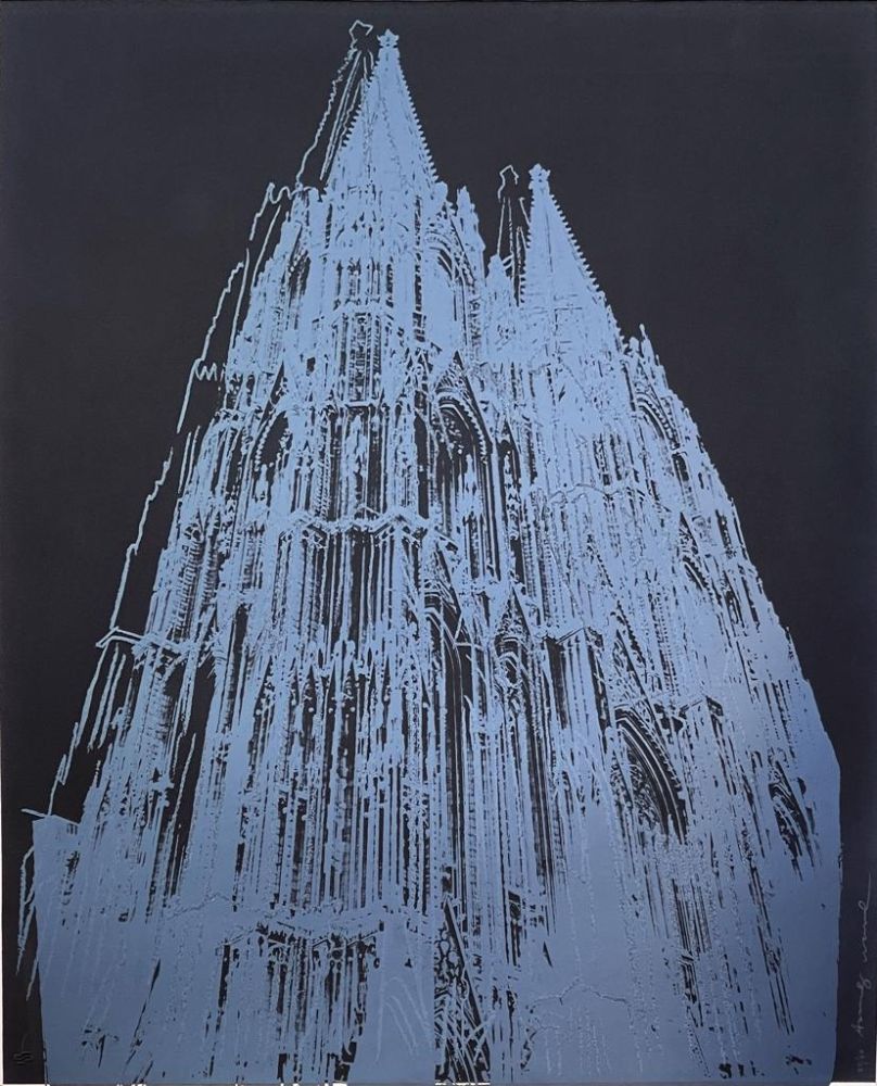 Siebdruck Warhol - Cologne Cathedral, II.364