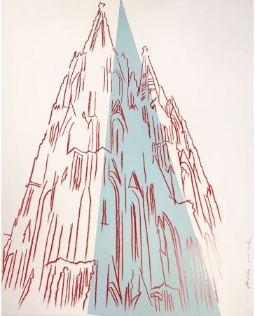 Siebdruck Warhol - Cologne Cathedral IIB.361