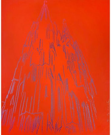 Siebdruck Warhol - Cologne Cathedral IIB.362