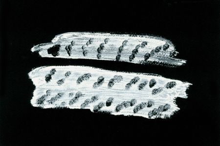 Illustriertes Buch Michaux - Comme un ensablement