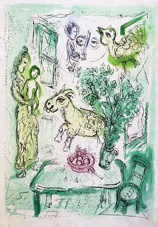 Stich Chagall - Composition