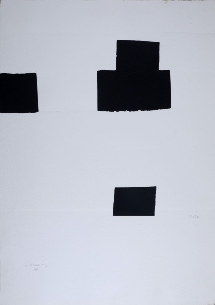 Siebdruck Chillida - Composition