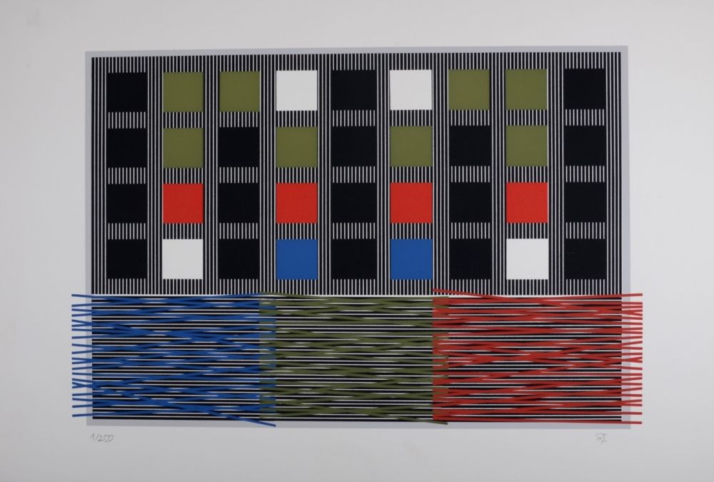 Siebdruck Soto - Composition