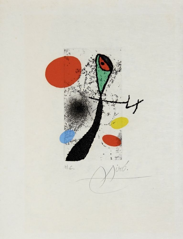 Stich Miró - Composition