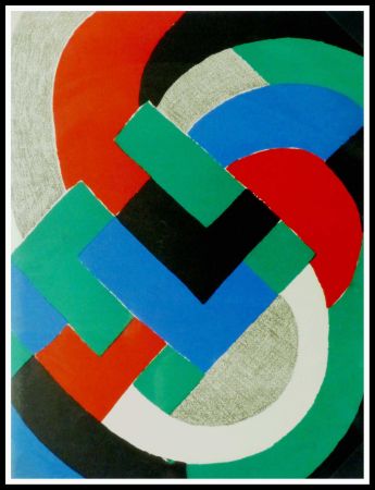 Lithographie Delaunay - COMPOSITION 
