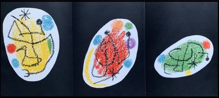Lithographie Miró - Composition 