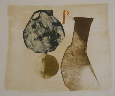 Lithographie Bissier - Composition
