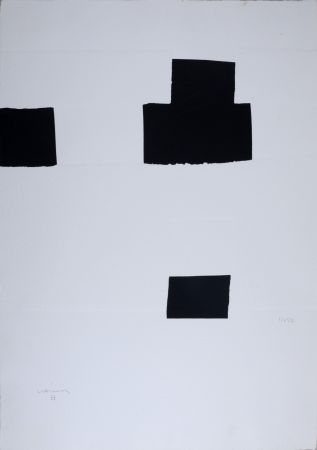 Siebdruck Chillida - Composition