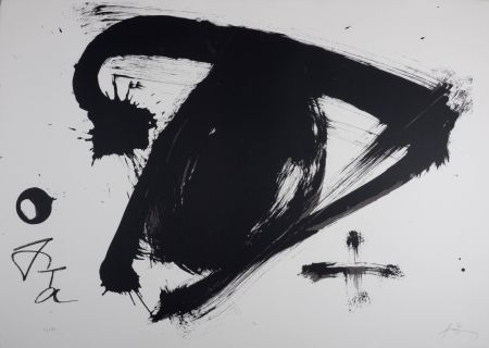 Lithographie Tàpies - Composition