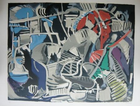 Lithographie Lanskoy - Composition 