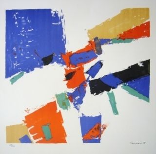 Lithographie Germain - Composition