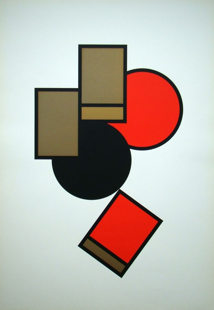 Siebdruck Buchholz - Composition 1920 / 71