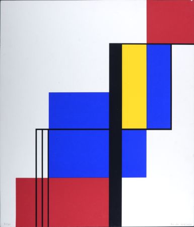 Siebdruck Mondrian - Composition, 1929