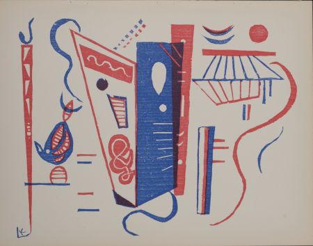 Holzschnitt Kandinsky - Composition, 1939 (first edition)