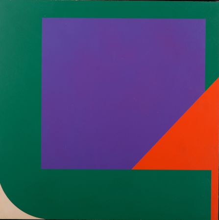 Siebdruck Pfahler - Composition 1967