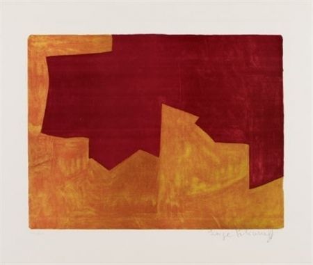 Lithographie Poliakoff - COMPOSITION 39