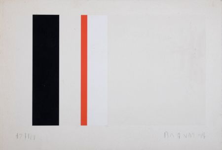 Siebdruck Brandt - Composition abstraite #2