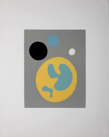 Holzschnitt Arp - Composition (C#2)