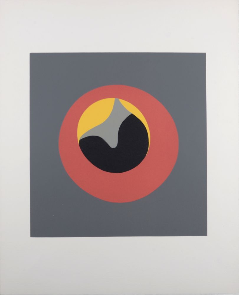 Holzschnitt Arp - Composition (D)