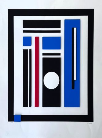 Siebdruck Claisse - Composition géométrique 
