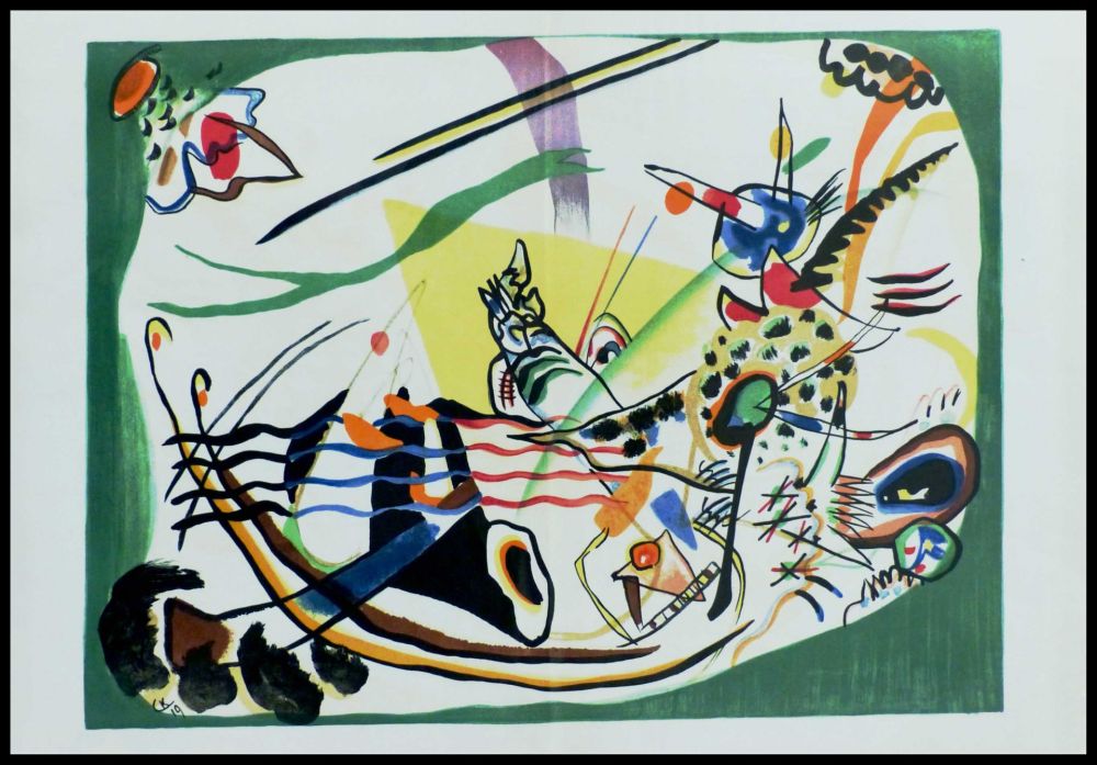 Lithographie Kandinsky (After) - COMPOSITION II