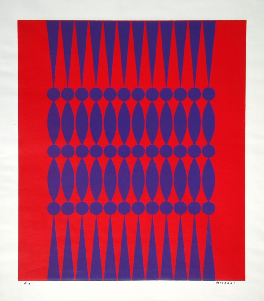 Siebdruck Miodrag - Composition Kinetic
