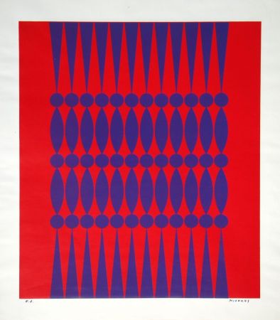 Siebdruck Miodrag - Composition Kinetic