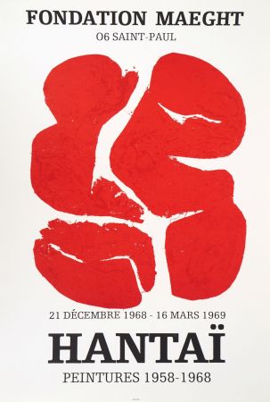 Illustriertes Buch Hantai - Composition rouge