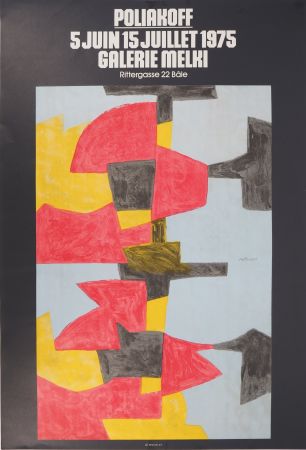 Illustriertes Buch Poliakoff - Composition rouge, jaune et noire