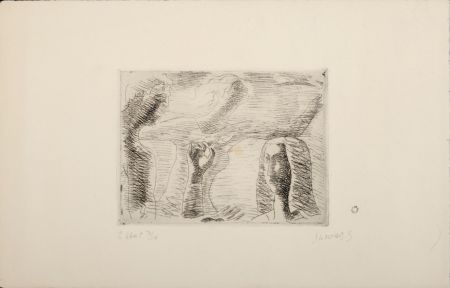 Radierung Survage - Composition surréaliste (G), c. 1930s