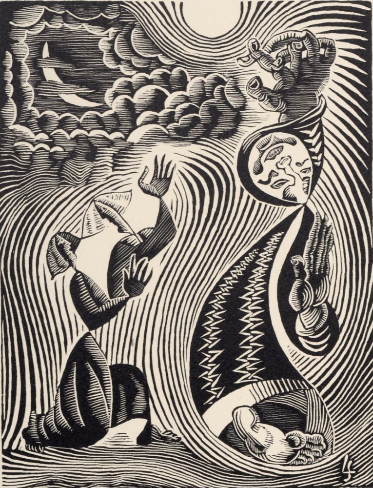 Holzschnitt Survage - Composition surréaliste XXIX, 1940