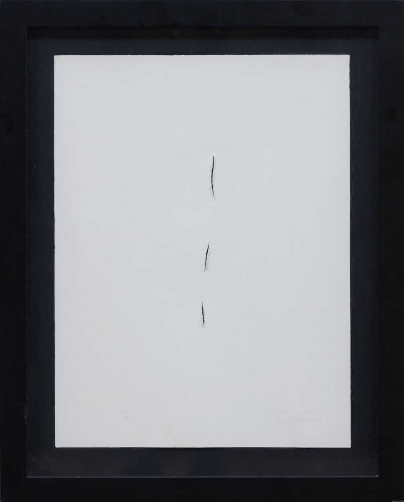 Stich Fontana - Concetto spaziale, 1967