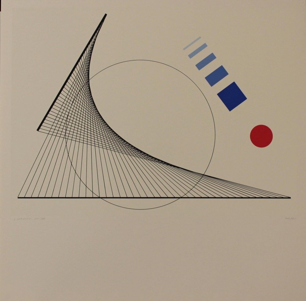 Lithographie Veronesi - CONSTRUCTION - EXACTA FROM CONSTRUCTIVISM TO SYSTEMATIC ART 1918-1985