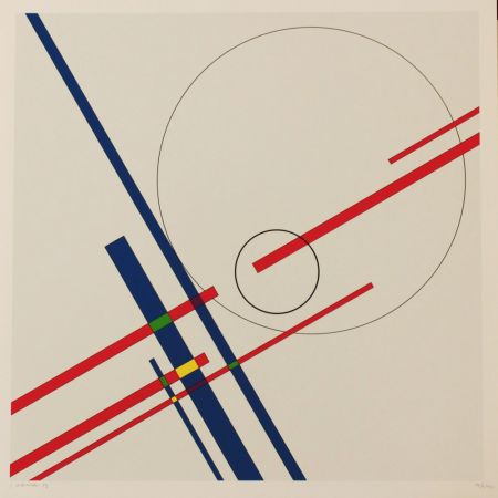 Lithographie Veronesi - CONSTRUCTION - EXACTA FROM CONSTRUCTIVISM TO SYSTEMATIC ART 1918-1985