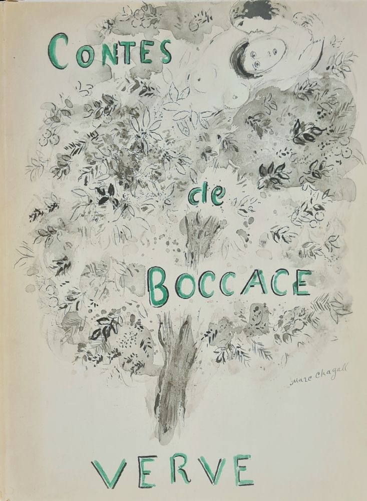 Illustriertes Buch Chagall - Contes de Boccace