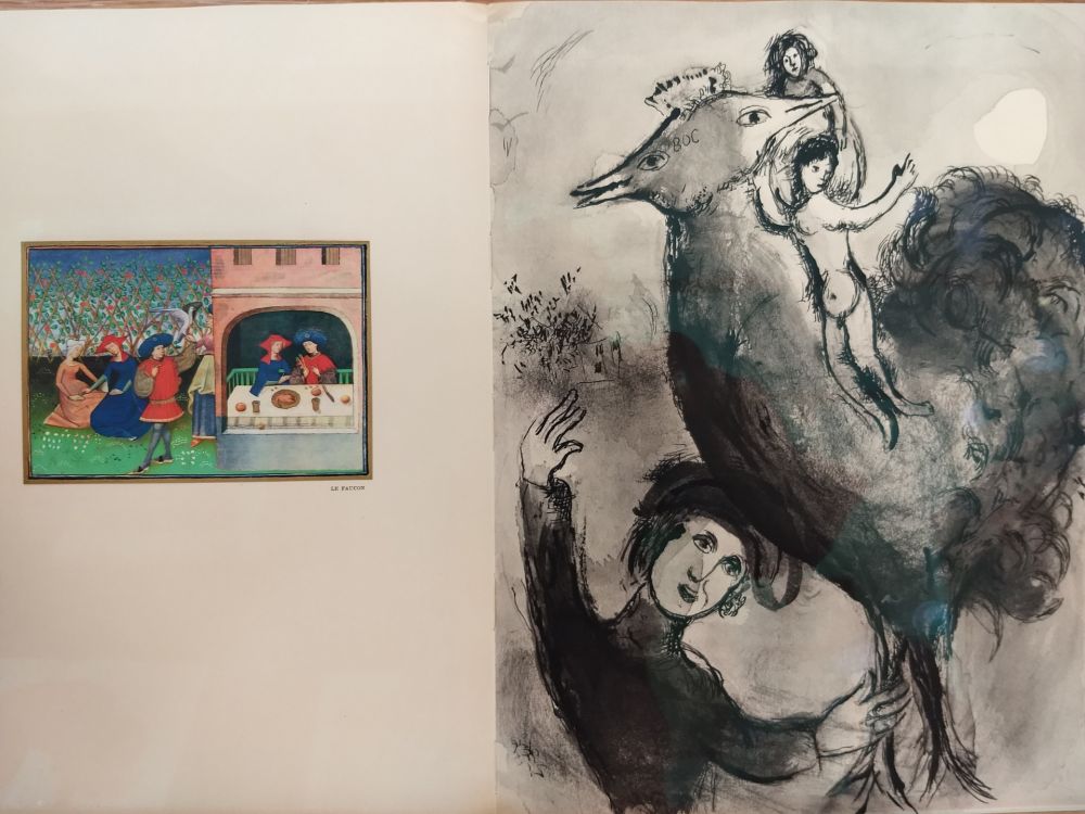 Illustriertes Buch Chagall - Contes de Boccage