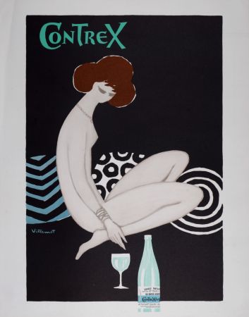 Lithographie Villemot - Contrex, c. 1980