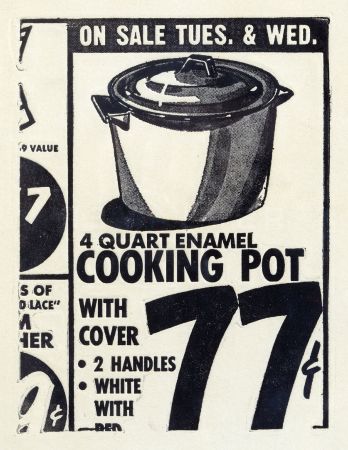 Radierung Warhol - Cooking Pot 1