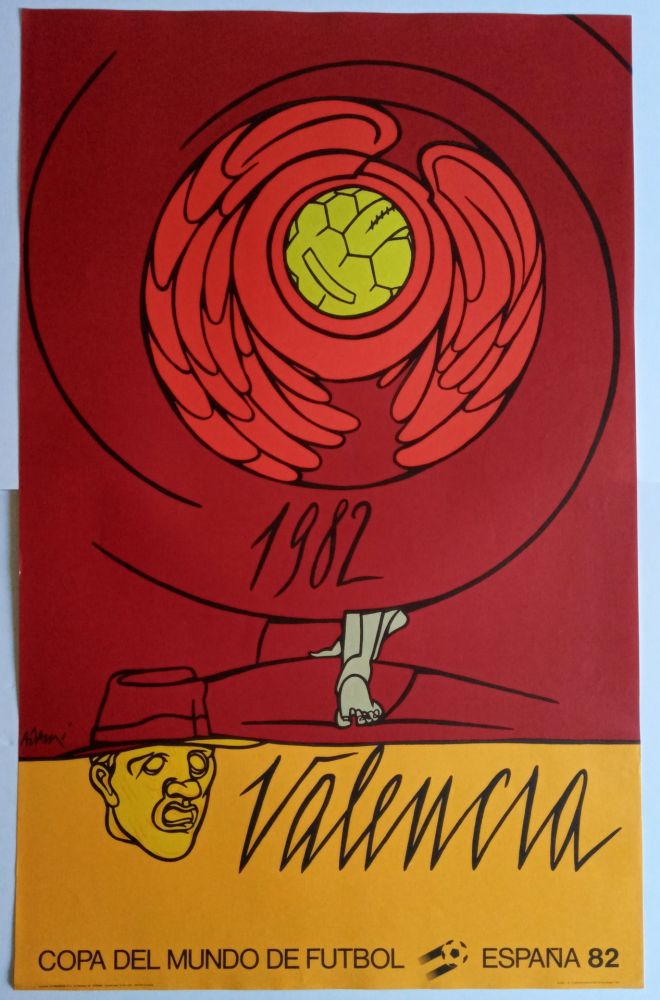 Plakat Adami - Copa del Mundo 1982 - Valencia