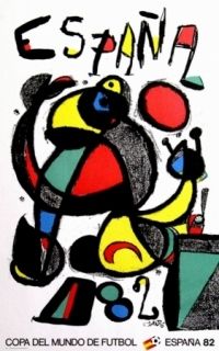 Plakat Miró - Copa del mundo 82