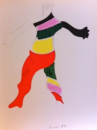 Stich Miró (After) - Costume de la toupie