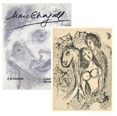 Stich Chagall - Couple d'amoureux au cheval