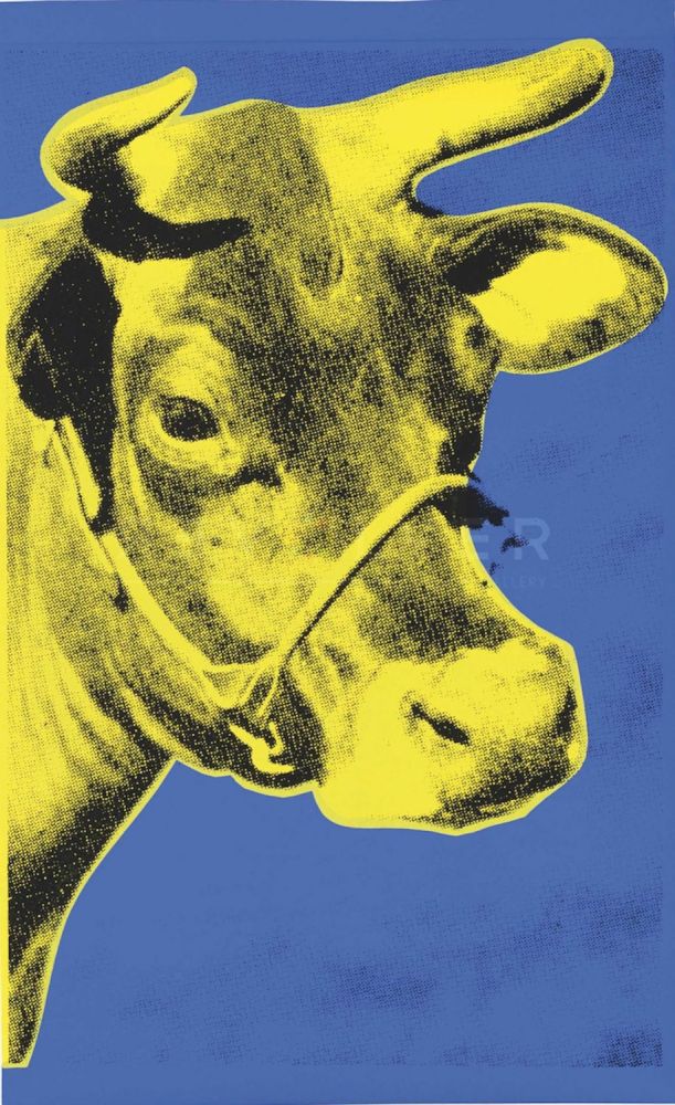Siebdruck Warhol - Cow (FS II.12)