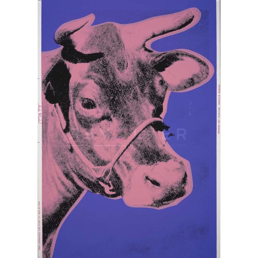 Siebdruck Warhol - Cow (FS II.12A)