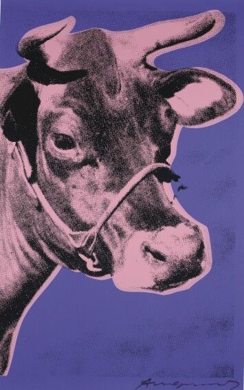 Siebdruck Warhol - Cow (FS II.12A)