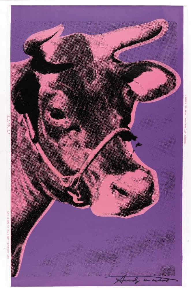 Siebdruck Warhol - Cow (FS II.12A)